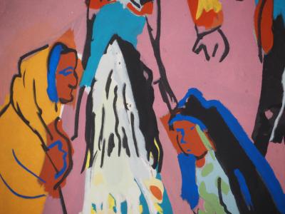 Pierre AMBROGIANI : La mariée gitane, Lithographie originale signée 2