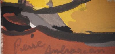Pierre AMBROGIANI : La passion de Carmen, Lithographie originale signée 2