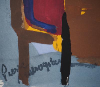 Pierre AMBROGIANI : Le notaire du Vieux Port, Lithographie originale signée 2