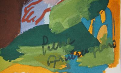 Pierre AMBROGIANI: The Corsican vendetta, Original signed lithograph 2