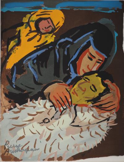 Pierre AMBROGIANI: Goodbye, Original signed lithograph 2