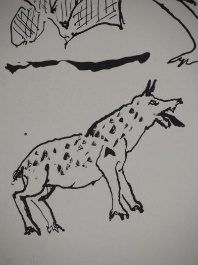 Reinhoud d'HAESE : Le pique-nique, Lithographie originale 2