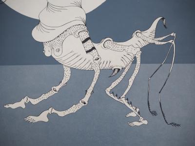 Félix LABISSE : La Parsifal, Lithographie originale, signée 2