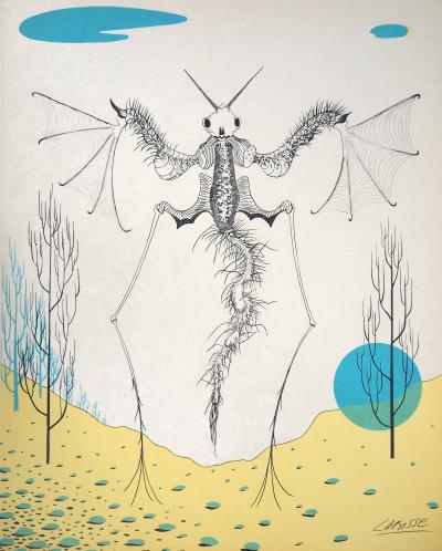 Félix LABISSE : L'angelot, Lithographie originale, signée 2