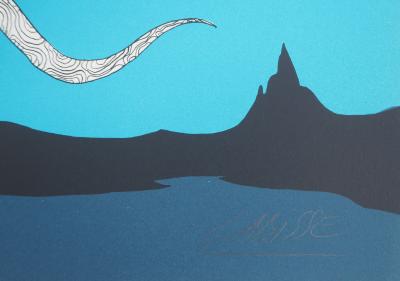 Félix LABISSE : La sangsue, Lithographie originale, signée 2