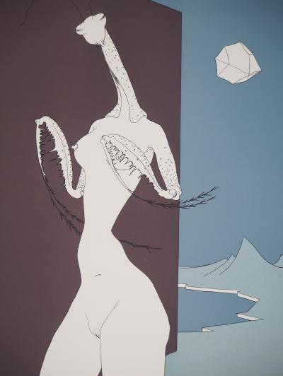 Félix LABISSE : L’Amante religieuse, Lithographie originale, signée 2