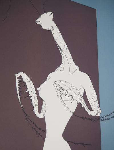 Félix LABISSE : L’Amante religieuse, Lithographie originale, signée 2