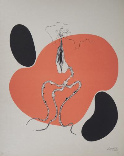 Félix LABISSE : Le Cherche, Midi, Lithographie originale signée 2