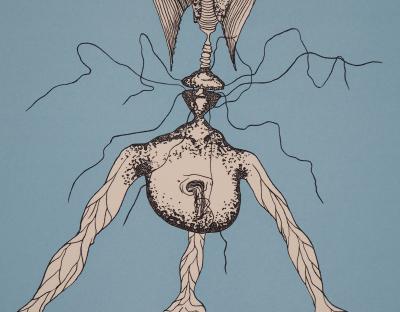 Félix LABISSE : L’Epigone, Lithographie originale, signée 2