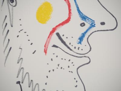 Pablo PICASSO : Le Goût du Bonheur, Portrait aux larmes, Lithographie 2