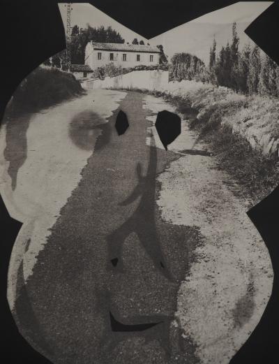 Pablo PICASSO : Diurnes, Masque à la route, Phototypie originale 2