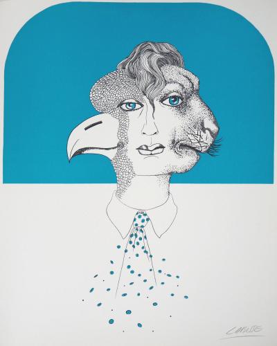 Félix LABISSE : Le Chérubin, Lithographie originale, signée 2
