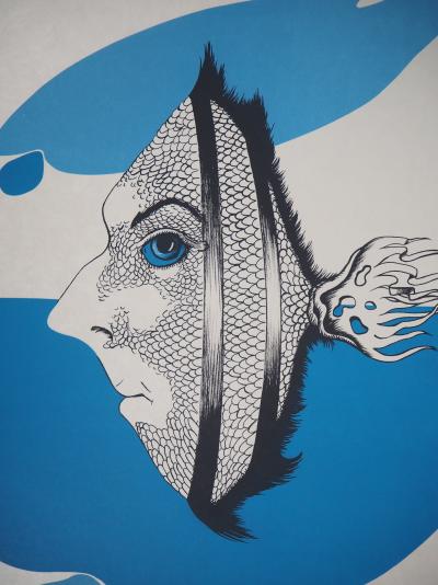 Félix LABISSE : Le Fluviot, Lithographie originale, signée 2