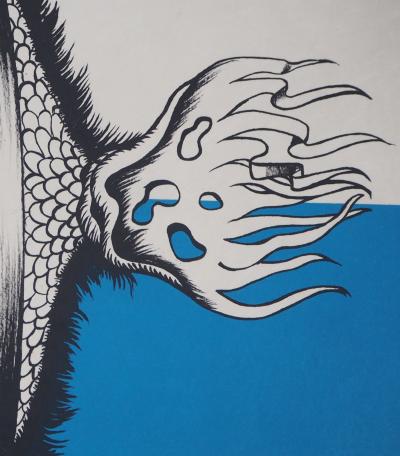 Félix LABISSE : Le Fluviot, Lithographie originale, signée 2