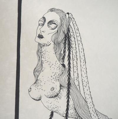 Félix LABISSE : La Locuste, Lithographie originale, signée 2