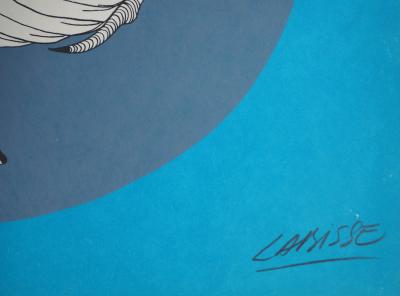 Félix LABISSE : Le Phylactère, Lithographie originale, Signée 2