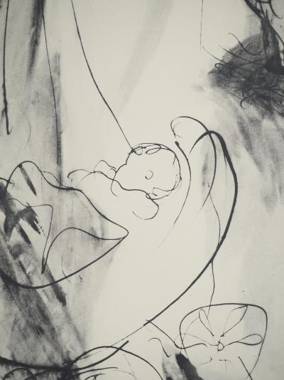 Pablo PICASSO : Le masque, Lithographie et pochoir 2
