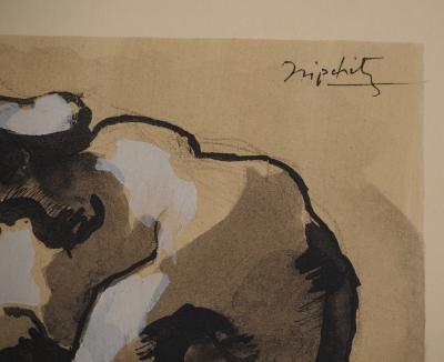Jacques LIPCHITZ : Le vautour, Lithographie originale, Signée 2