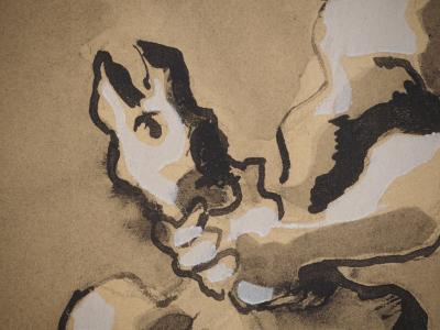 Jacques LIPCHITZ : Le vautour, Lithographie originale, Signée 2