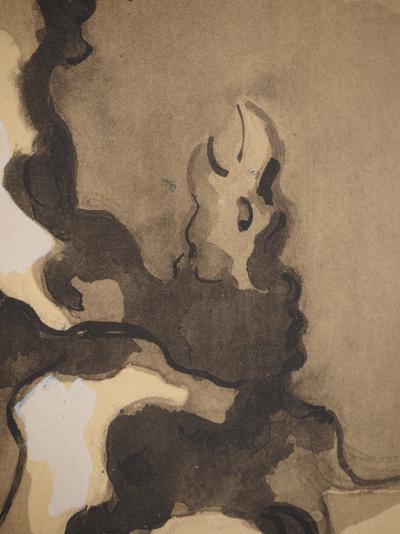Jacques LIPCHITZ : La vengeance de l’Olympe, Lithographie originale, Signée 2