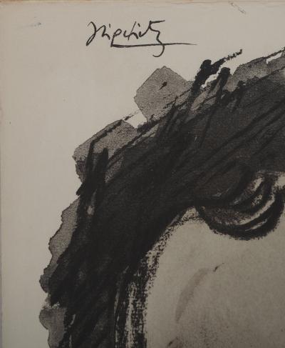 Jacques LIPCHITZ : Le porteur de feu, Lithographie originale, Signée 2