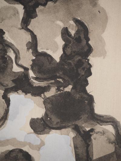 Jacques LIPCHITZ : Prométhée se débattant, Lithographie originale, Signée 2