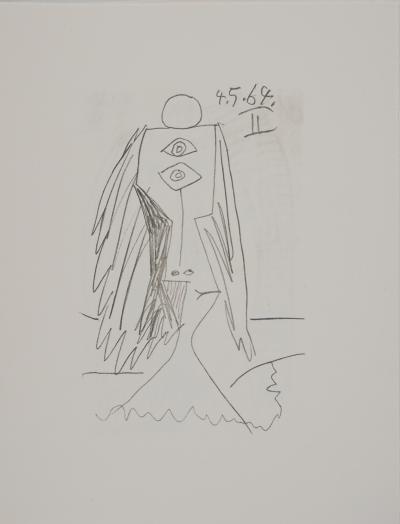 Pablo PICASSO : Le Goût du Bonheur, Totem, Lithographie 2