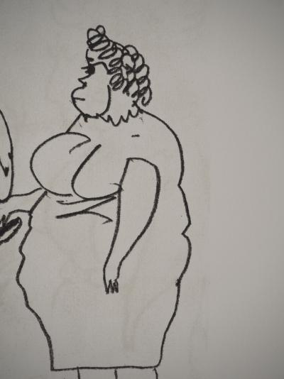 Pablo PICASSO : Le Goût du Bonheur, Le baise main, Lithographie 2