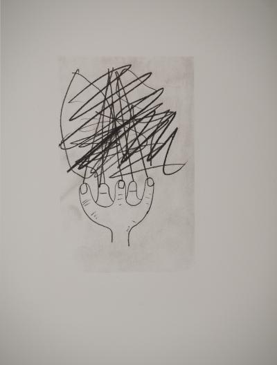 Pablo PICASSO: The Taste of Happiness, Surrealist Torch, Lithograph 2