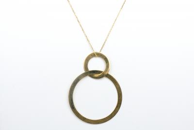 Collier en or jaune 9 carats 2
