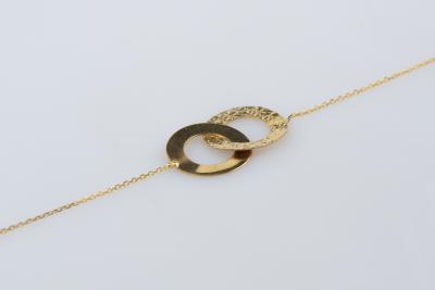 Bracelet en or jaune 9 carats 2