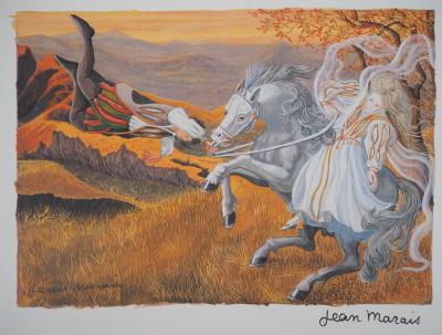 Jean MARAIS : Rencontre amoureuse, Quadrichromie signée 2
