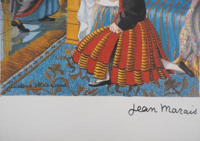 Jean MARAIS : Maternité, L'heureux événement - Quadrichromie signée 2