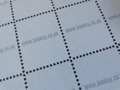 Banksy - Weapons of Mass Distraction, Strip of 16 stamps 2