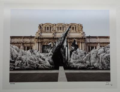 JR - La Nascita, Milano Centrale, Italie, 2024 2