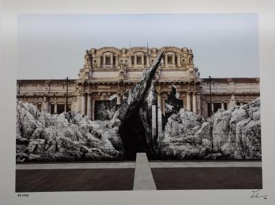 JR - La Nascita, Milano Centrale, Italie, 2024 2