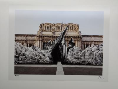 JR - La Nascita, Milano Centrale, Italie, 2024 2