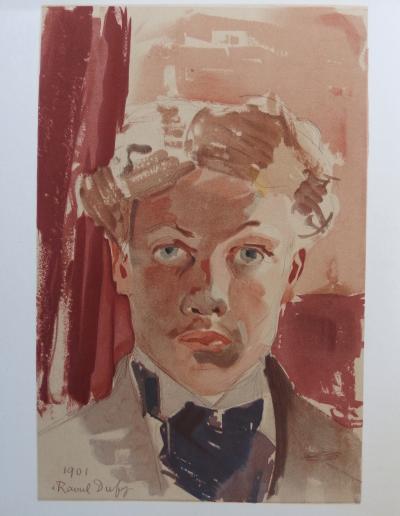 Raoul DUFY : Autoportrait - Lithographie signée 2