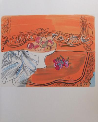 Raoul DUFY : Nature morte aux fruits, Lithographie signée