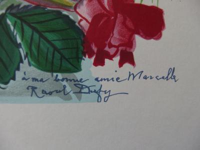 Raoul DUFY - Bouquet coloré - Lithographie signée 2