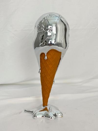 Sagrasse - The Last Ice Piece - Résine et poudre de marbre 2
