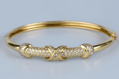 Bracelet en or jaune 18 cts 2