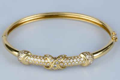 Bracelet en or jaune 18 cts 2
