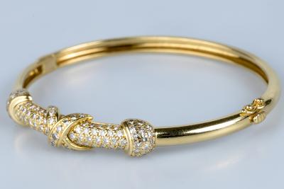 Bracelet en or jaune 18 cts 2