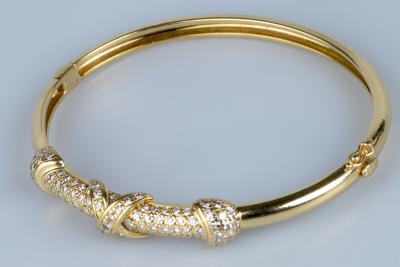 Bracelet en or jaune 18 cts 2