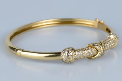 Bracelet en or jaune 18 cts 2