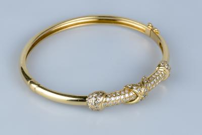 Bracelet en or jaune 18 cts 2