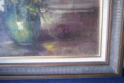 Daniel JANGUY - Fleurs des champs - Huile sur toile 2