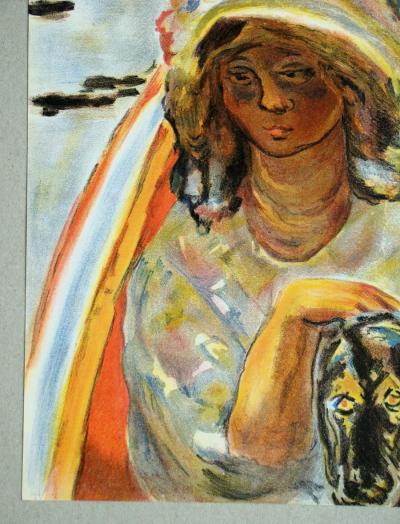 Pierre BONNARD (d’après) - En barque, 1939 - Lithographie en couleurs 2