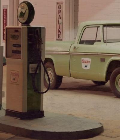 Mr Strange - Sinclair Gas Station, 2024 - Giclée sur papier Hanhemühle 2